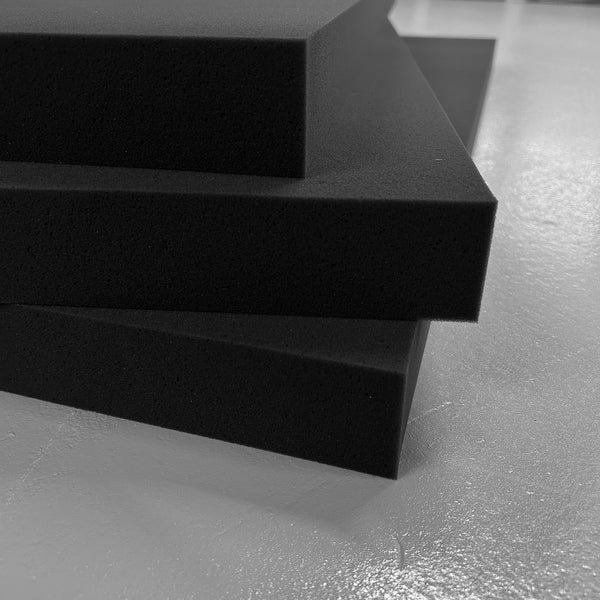 Basotect® Akustikschaumstoff-Tafel | 100 x 50 x 5cm (0,5m²) | schwarz