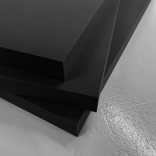 Basotect® Akustikschaumstoff-Tafel | 100 x 50 x 5cm (0,5m²) | schwarz