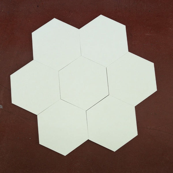 Outlet - SET Absorber-Panel Hexagon aus 100% PET | 40 Stück | Beach