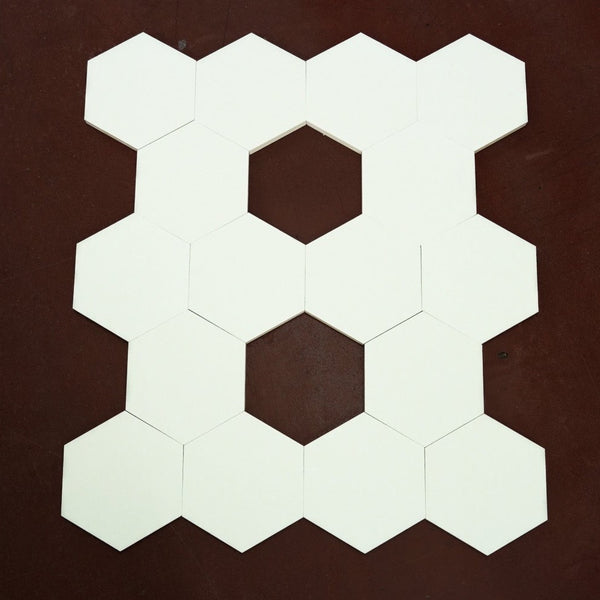 Outlet - SET Absorber-Panel Hexagon aus 100% PET | 40 Stück | Beach