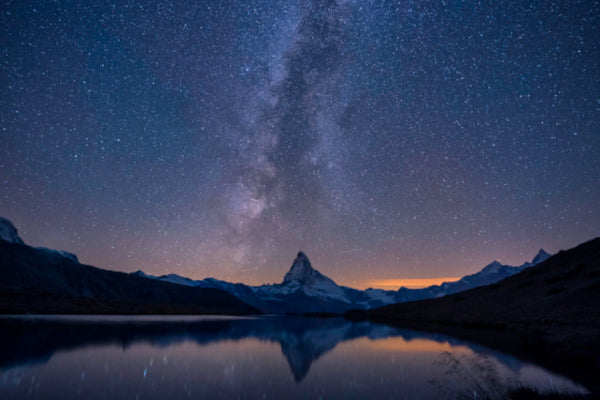 Akustikbild «Matterhorn mit Milchstrasse» | verschiedene Grössen