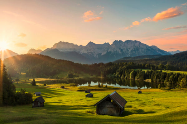 Akustikbild «Sonnenaufgang in Bayern» | verschiedene Grössen