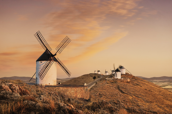 Akustikbild «Windmühlen in Castilla La Mancha - Spanien» | verschiedene Grössen