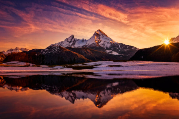 Akustikbild «Winter in Berchtesgaden» | verschiedene Grössen