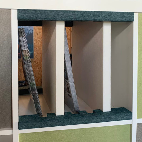 Quadrax™ Corner 4er-Set - Forest | Add-On fürs Kallax-Regal