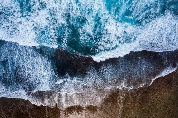 Akustikbild «Wellen Küste Bali» | verschiedene Grössen