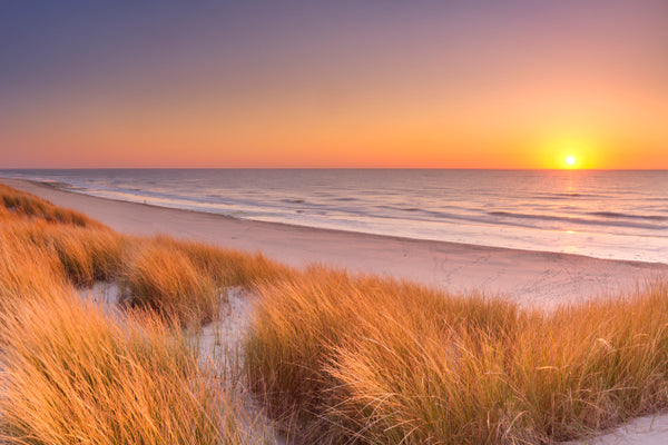 Akustikbild «Sonnenuntergang Insel Texel - Niederlande» | verschiedene Grössen