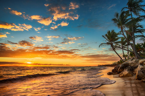 Akustikbild «Sonnenuntergang am Strand» | verschiedene Grössen