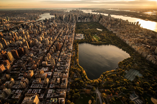 Akustikbild «New York mit Central Park» | verschiedene Grössen