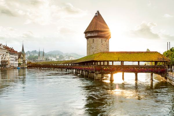 Akustikbild «Luzerner Altstadt mit Kapellbrücke» | verschiedene Grössen