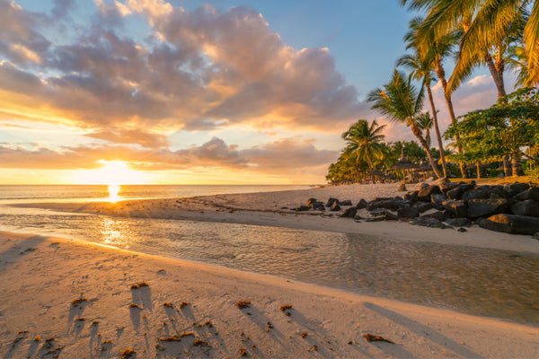 Akustikbild «Flic-en-Flac Beach - Mauritius» | verschiedene Grössen